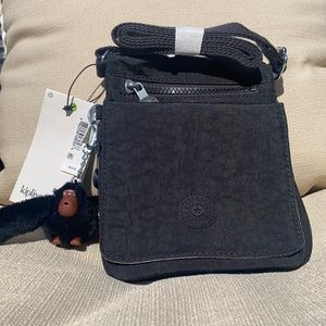 Black Kipling bag with strap